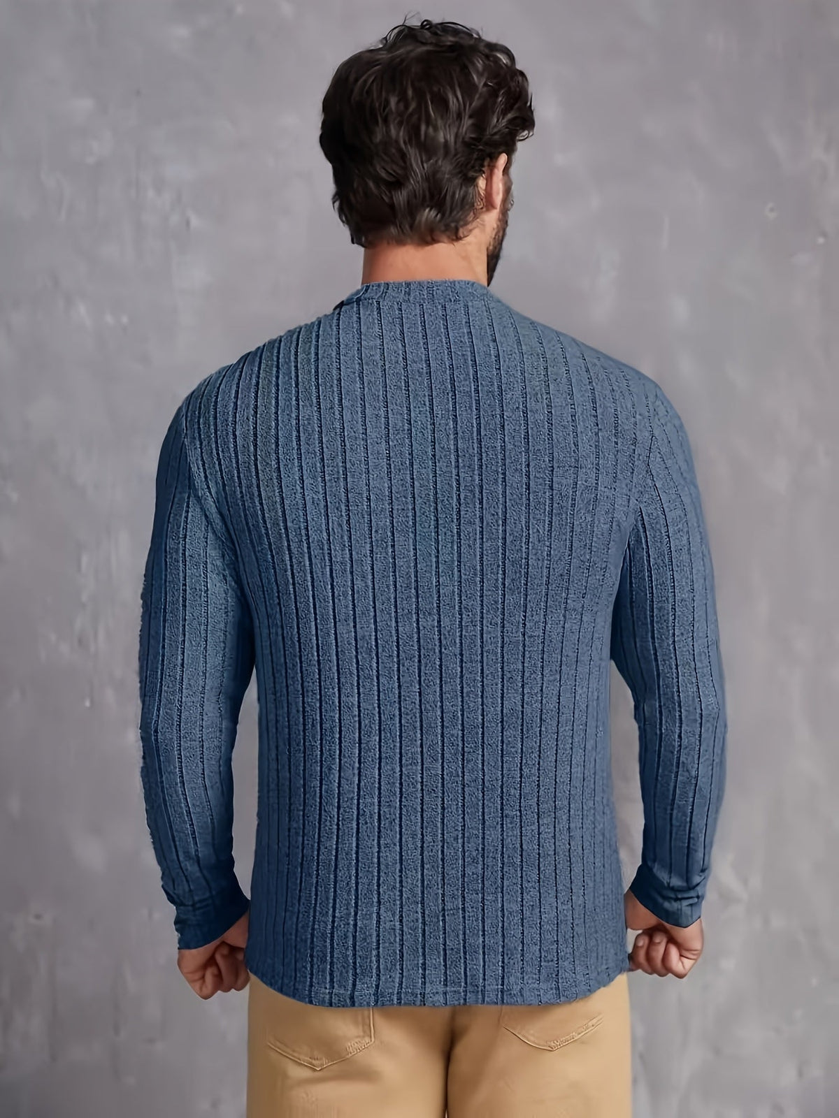 Longline Sartorial Fluid Sweater