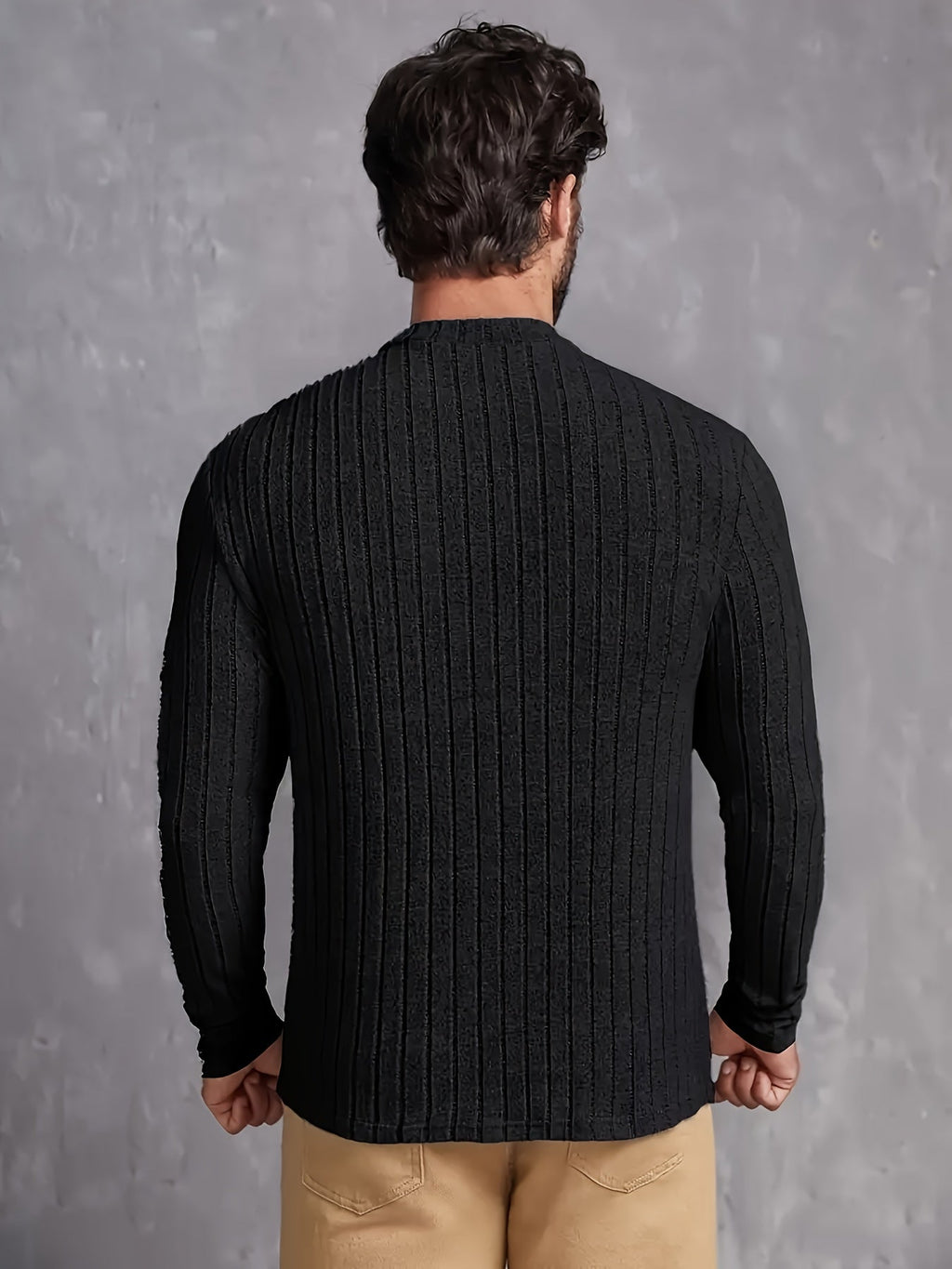 Longline Sartorial Fluid Sweater
