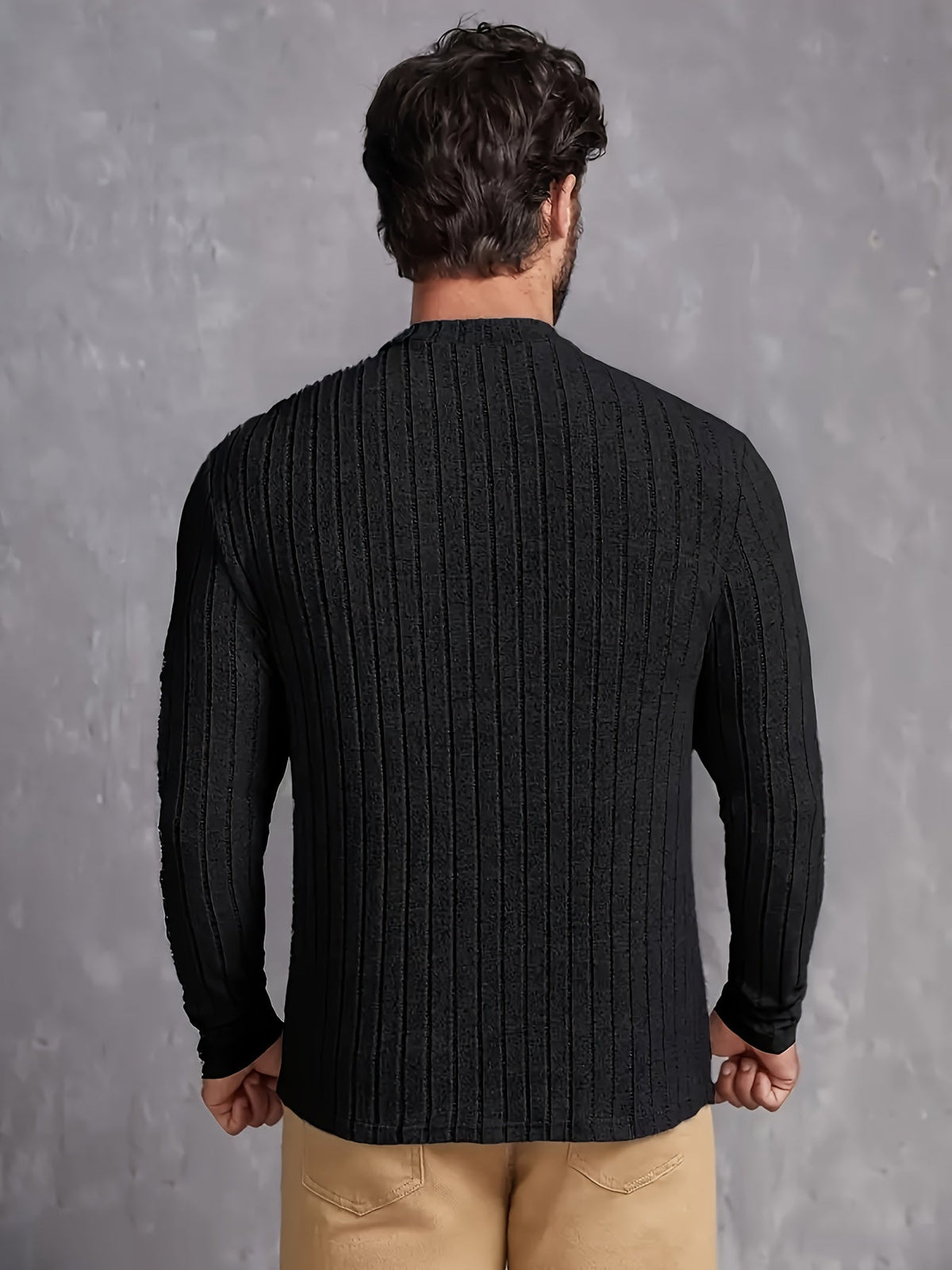 Longline Sartorial Fluid Sweater