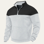 Oversized Zip-Up Fluid Sweater