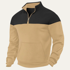 Oversized Zip-Up Fluid Sweater