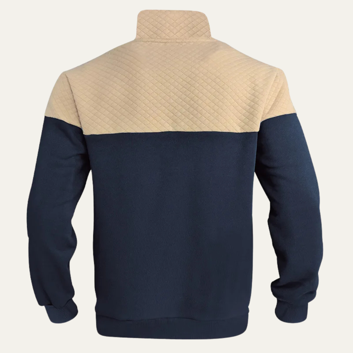 Oversized Zip-Up Fluid Sweater