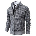 Zip-Up Longline Relaxed Cardigan