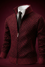 Zip-Up Longline Relaxed Cardigan