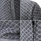 Zip-Up Longline Relaxed Cardigan