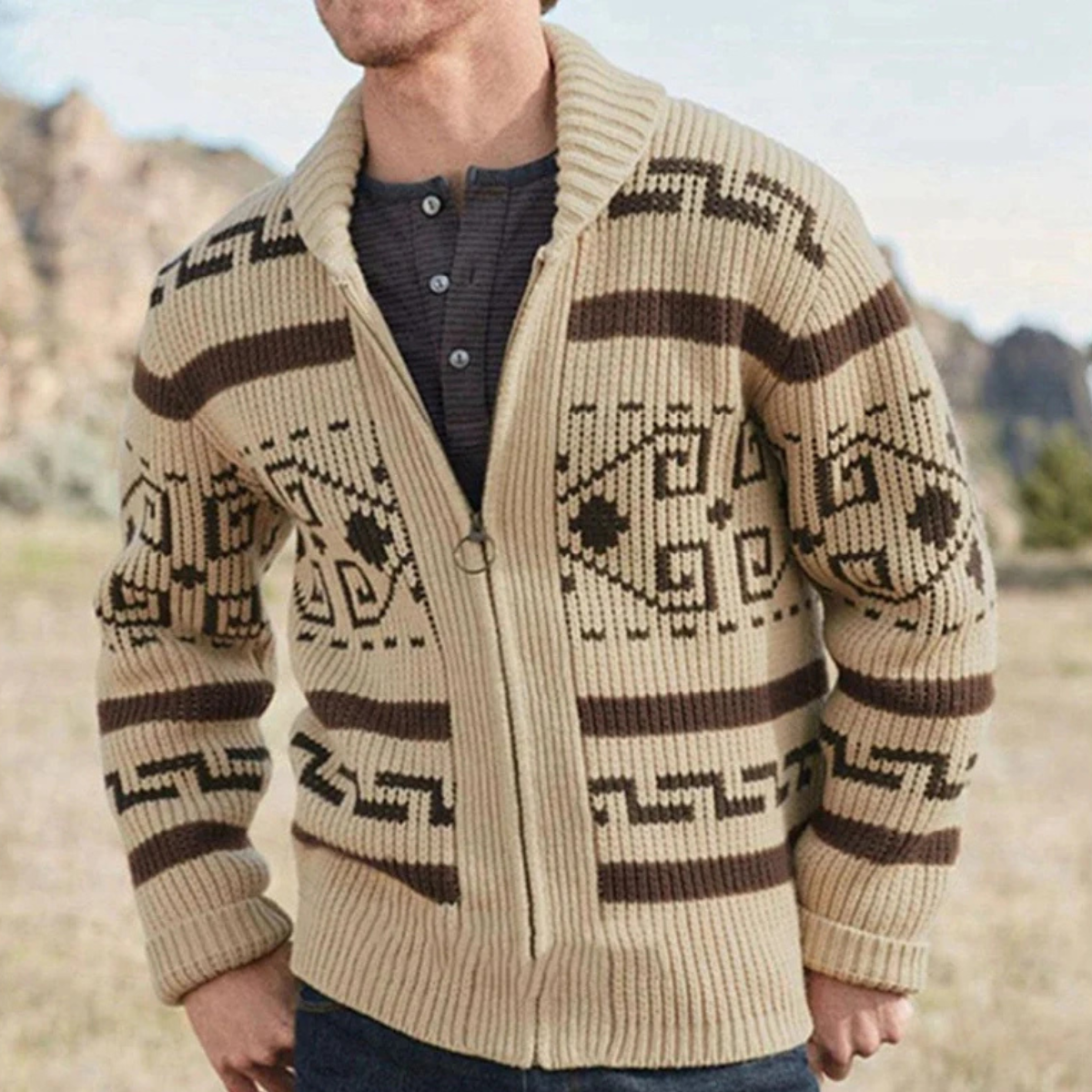 Oversized Modern Relaxed Cardigan