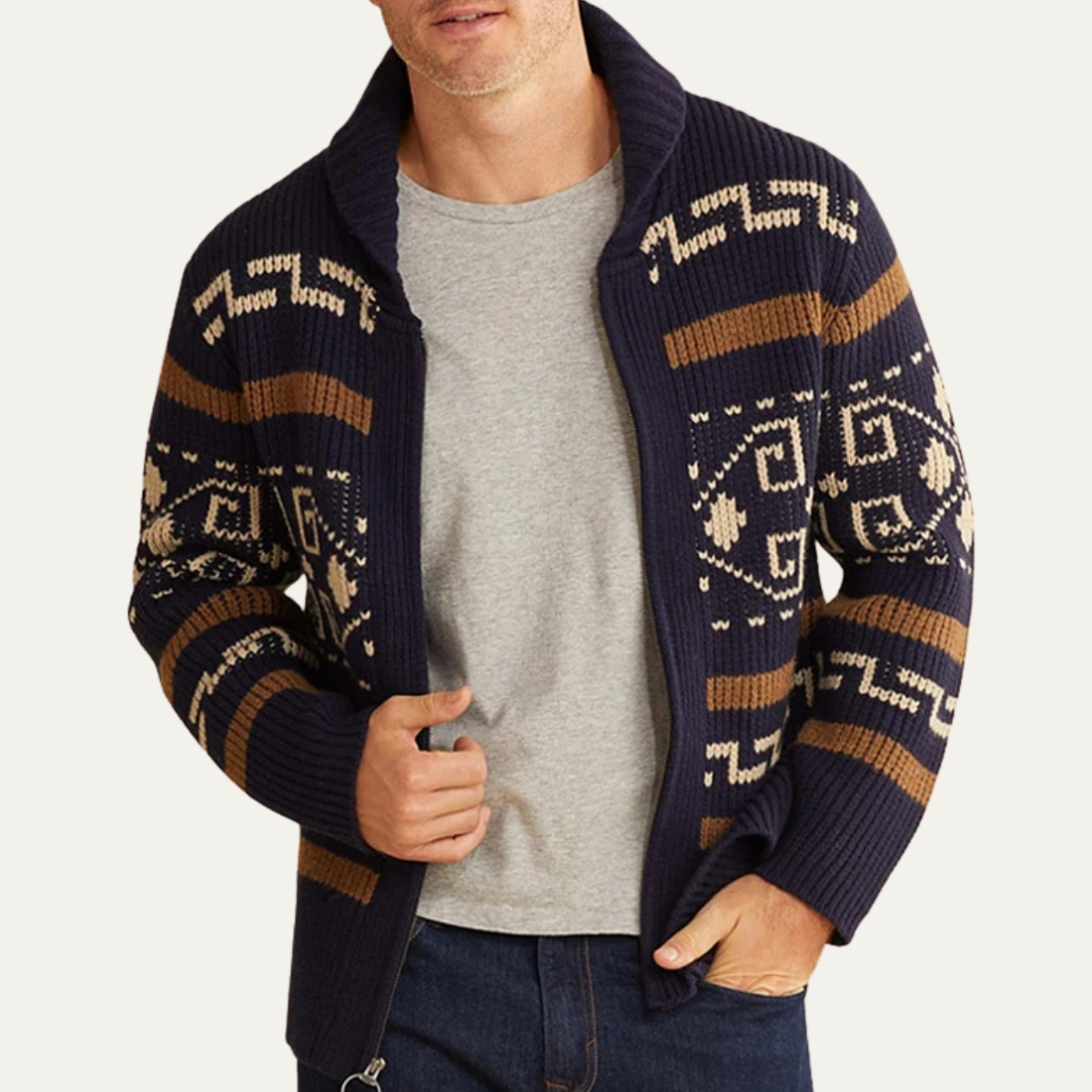 Oversized Modern Relaxed Cardigan
