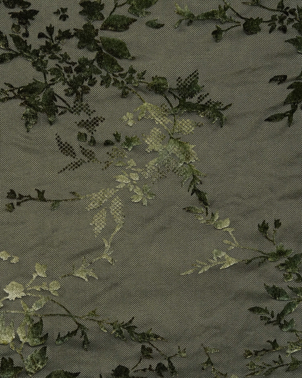 Green Bell Sleeve Tie Floral Blouse