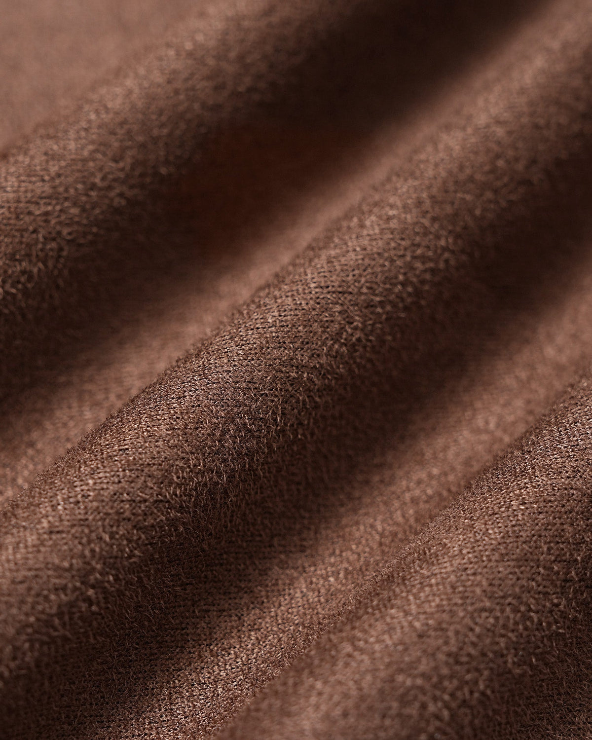 Brown Solid Zipper Button Jacket