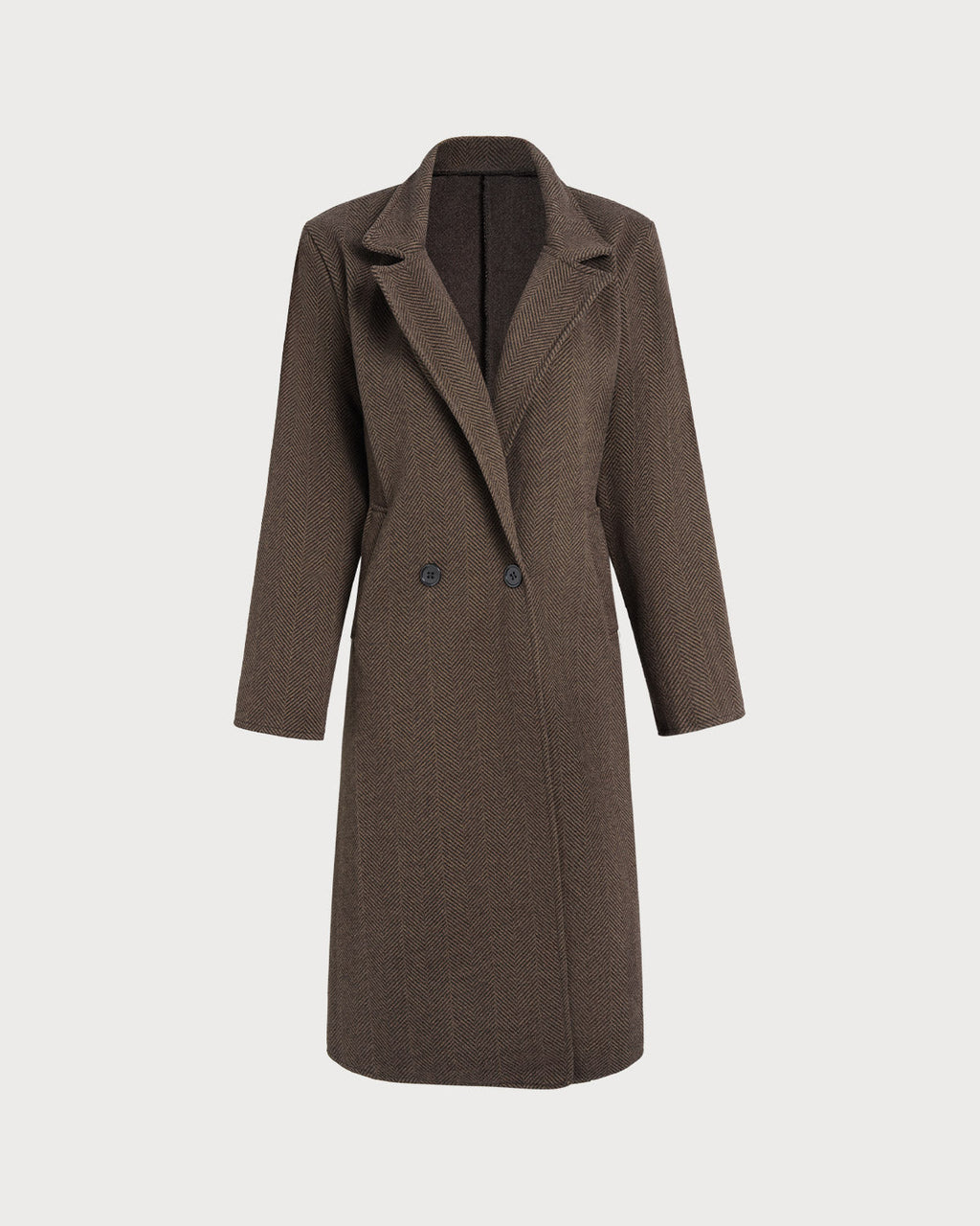 Coffee Pocket Trench Coat