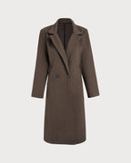 Coffee Pocket Trench Coat