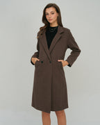 Coffee Pocket Trench Coat