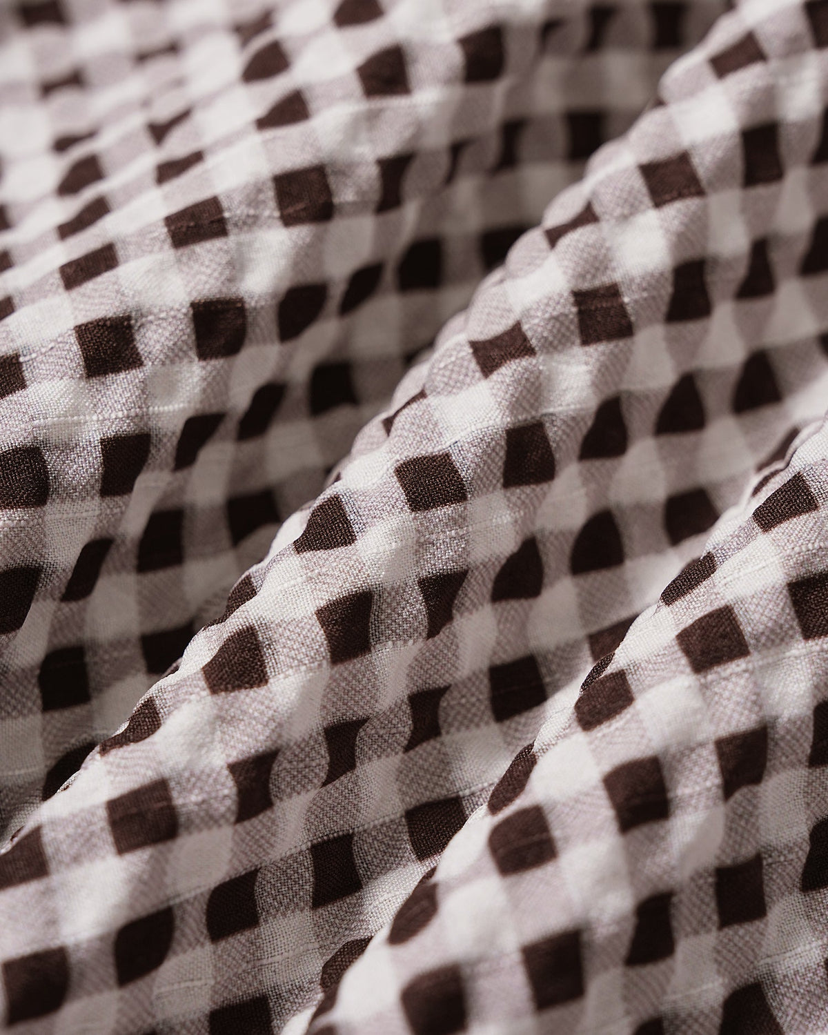 Coffee Single Breasted Plaid Jacket