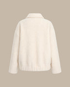 Apricot Solid Single Breasted Jacket