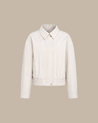 Off White Zipper Pockets Jacket