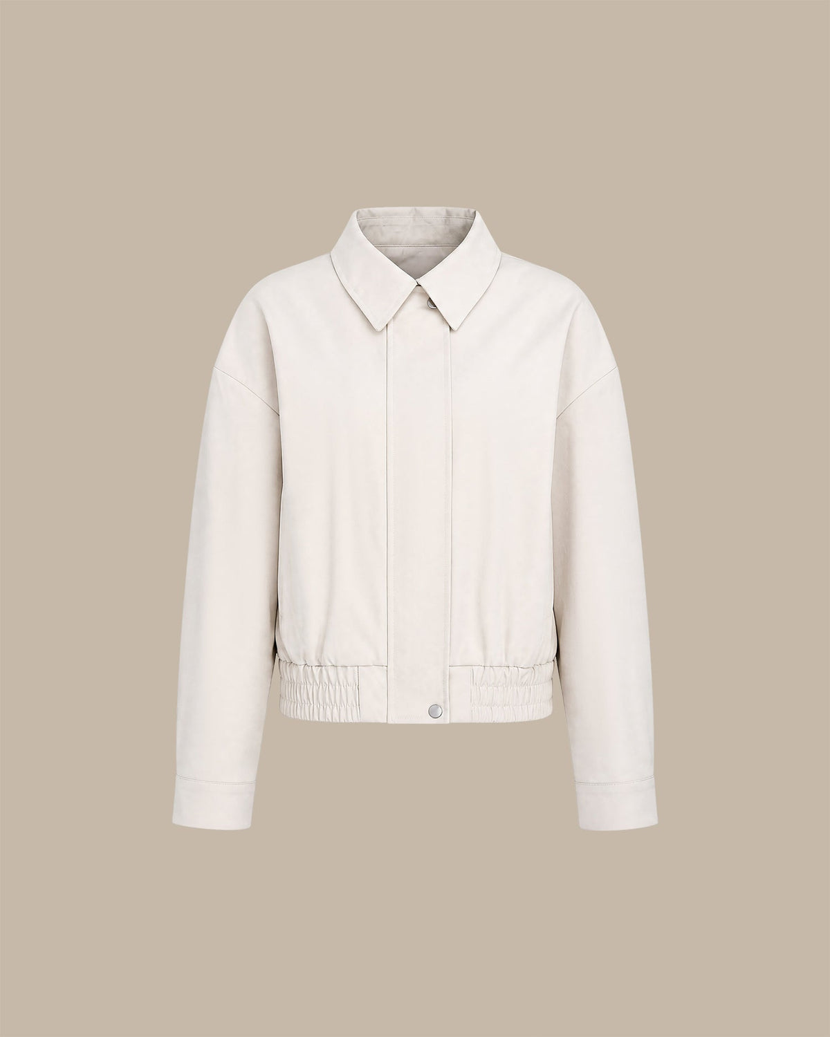 Off White Zipper Pockets Jacket