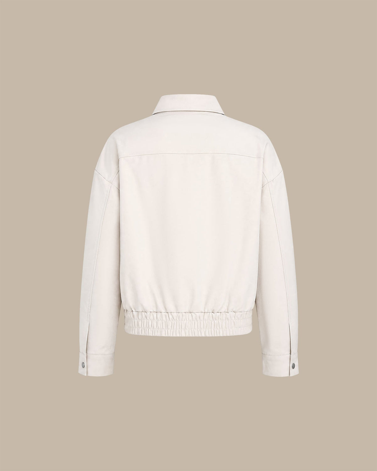 Off White Zipper Pockets Jacket