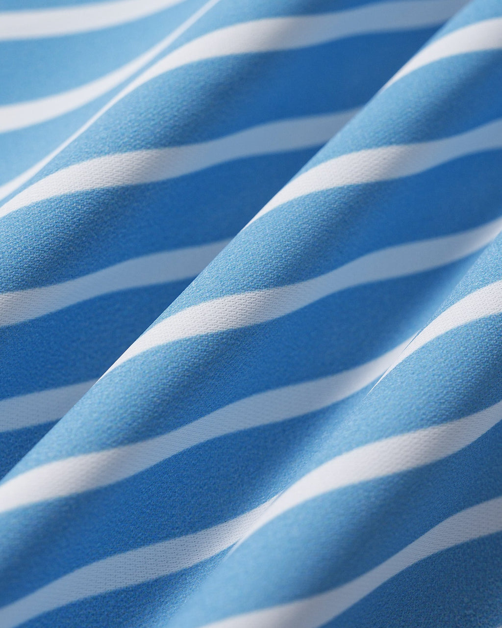 Blue Collar Striped Button Shirt
